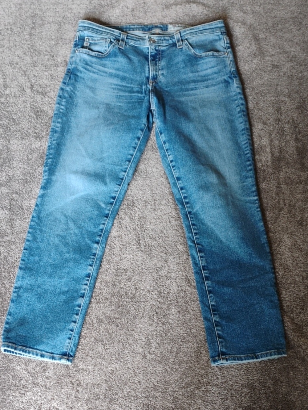 AG Adriano Goldschmied Prima Crop Jeans